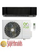 Polar Rainbow SIEH0035SDR/SO1H0035SDR Black 3,5 kW-os inverteres Wifi-s split klíma szett
